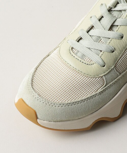 SOREL（ソレル）の「＜SOREL＞KINETICIMPACTⅡ WL（スニーカー・レディース・オフホワイト/ブラック/ライム・65/45/40/55）」の13枚目の写真