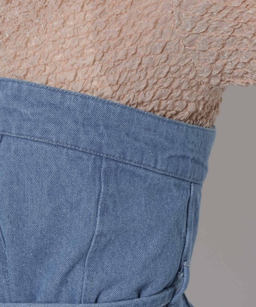 mysty woman（ミスティウーマン）の「コルセットSET2WAYスカート  329028（スカート・レディース・ネイビー/ライトブルー/グレー・FREE）」の19枚目の写真