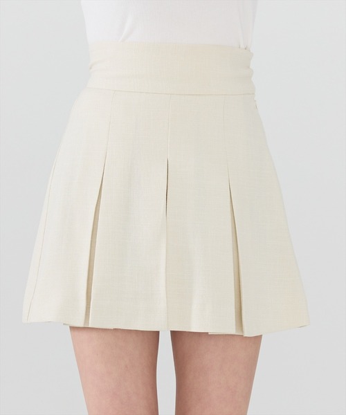 REDYAZEL（レディアゼル）の「【セットアップ可能】ボックスタックショートパンツ（その他パンツ・レディース・ベージュ/ネイビー/サックスブルー・SMALL/MEDIUM）」の9枚目の写真