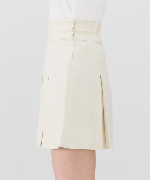 REDYAZEL（レディアゼル）の「【セットアップ可能】ボックスタックショートパンツ（その他パンツ・レディース・ベージュ/ネイビー/サックスブルー・SMALL/MEDIUM）」の10枚目の写真