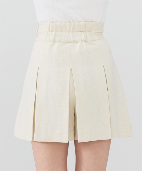 REDYAZEL（レディアゼル）の「【セットアップ可能】ボックスタックショートパンツ（その他パンツ・レディース・ベージュ/ネイビー/サックスブルー・SMALL/MEDIUM）」の11枚目の写真