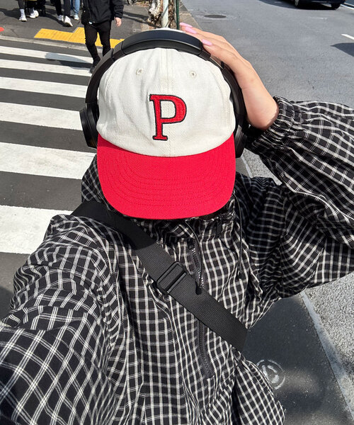 CIAOPANIC（チャオパニック）の「バイカラーベースボールキャップ（キャップ・レディース・グリーン/レッド/ネイビー・FREE）」の16枚目の写真