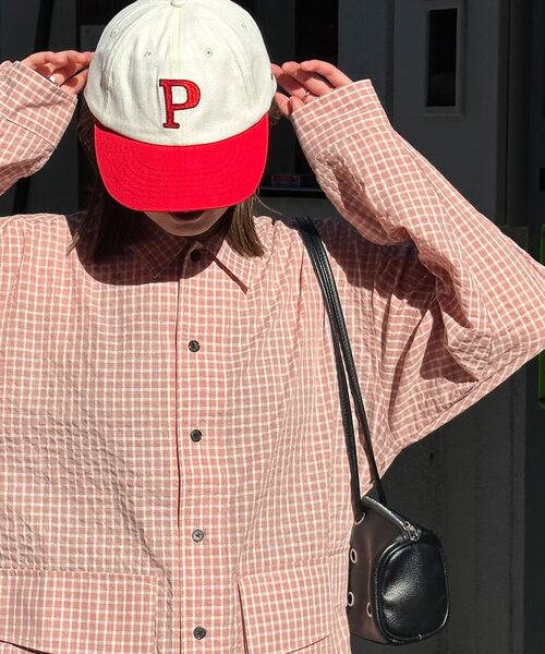 CIAOPANIC（チャオパニック）の「バイカラーベースボールキャップ（キャップ・レディース・グリーン/レッド/ネイビー・FREE）」の18枚目の写真