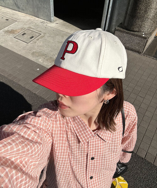 CIAOPANIC（チャオパニック）の「バイカラーベースボールキャップ（キャップ・レディース・グリーン/レッド/ネイビー・FREE）」の19枚目の写真