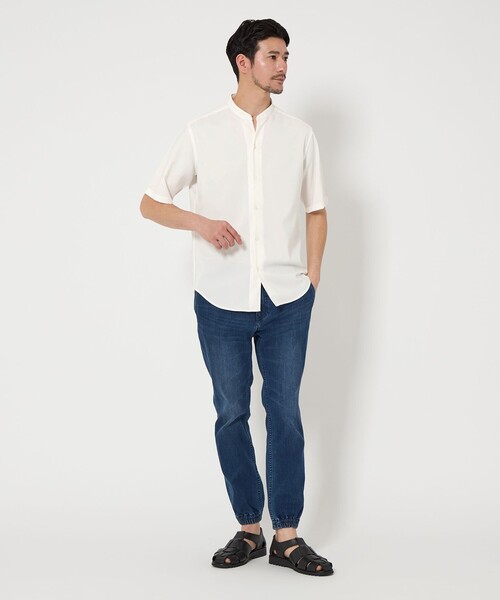 セール】【WEB限定 WARDROBE SMART】ドレープ バンドカラー