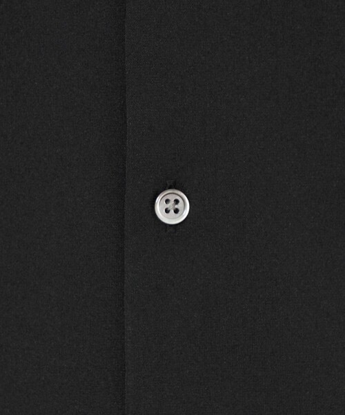 23SS✨美品✨23区　バンドカラーシアーシャツ　46 ブラック　ドレープ　羽織 trim_fce_item666672de474ce.jpg