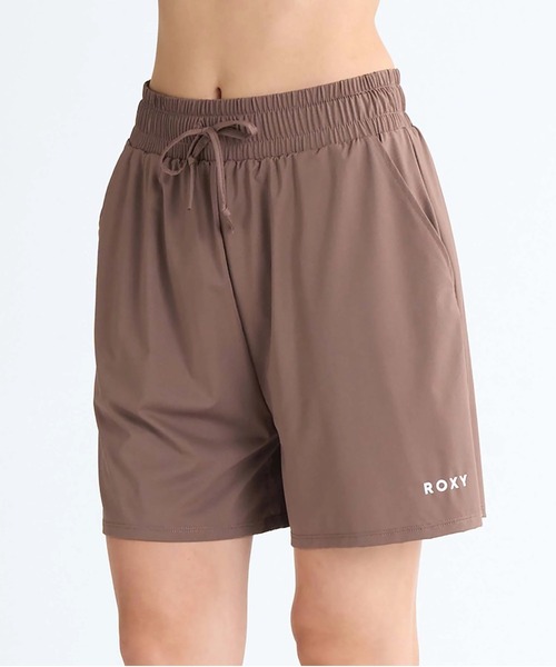 ROXY(ロキシー)の「AURORA SHORTS /ロキシーウエストゴムハイウエストキュロットボードショーツ(水着)(水着・レディース・ピンク/ブラウン/ブラック/ブラック系その他・SMALL/MEDIUM/LARGE)」の14枚目の写真