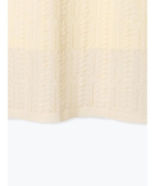 Te chichi（テチチ）の「レーシーニットストレートスカート（セットアップ可）《2025spring catalog item》（スカート・レディース・チャコールグレー/オフホワイト・F）」の18枚目の写真