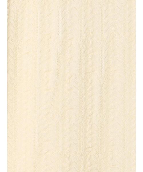 Te chichi（テチチ）の「レーシーニットストレートスカート（セットアップ可）《2025spring catalog item》（スカート・レディース・チャコールグレー/オフホワイト・F）」の20枚目の写真