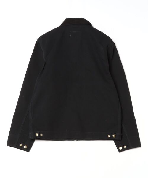 Carhartt WIP(カーハートダブリューアイピー)の「CARHARTT Detroit Jacket カーハート ワークインプログレス デトロイト チョア ジャケット(カバーオール・メンズ・ブラック/ブラウン系1・X-LARGE/MEDIUM/SMALL/XX-LARGE/LARGE)」の18枚目の写真