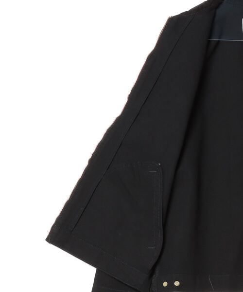 Carhartt WIP(カーハートダブリューアイピー)の「CARHARTT Detroit Jacket カーハート ワークインプログレス デトロイト チョア ジャケット(カバーオール・メンズ・ブラック/ブラウン系1・X-LARGE/MEDIUM/SMALL/XX-LARGE/LARGE)」の19枚目の写真
