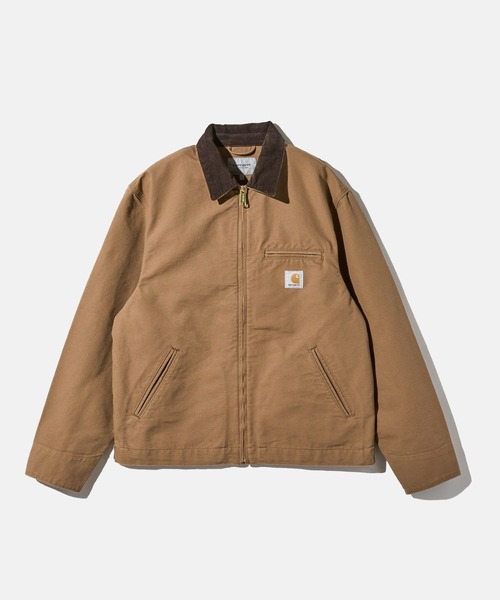 Carhartt WIP(カーハートダブリューアイピー)の「CARHARTT Detroit Jacket カーハート ワークインプログレス デトロイト チョア ジャケット(カバーオール・メンズ・ブラック/ブラウン系1・X-LARGE/MEDIUM/SMALL/XX-LARGE/LARGE)」の14枚目の写真