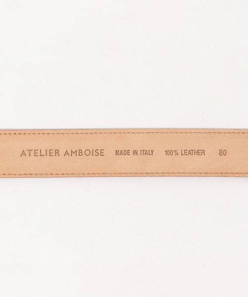 TOMORROWLAND アンボワーズ　AMBOISE PARIS レザーベルト AMBOISE ROUND BUCKLE レザーベルト｜トゥモローランド 公式通販