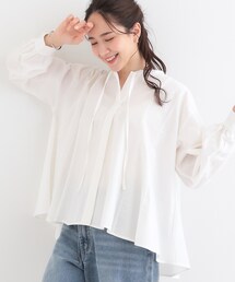 SHOO・LA・RUE | 【洗える/体型カバー】フレアリボンブラウス(シャツ/ブラウス)