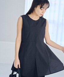 ライトノースリーブチュニックブラウス
