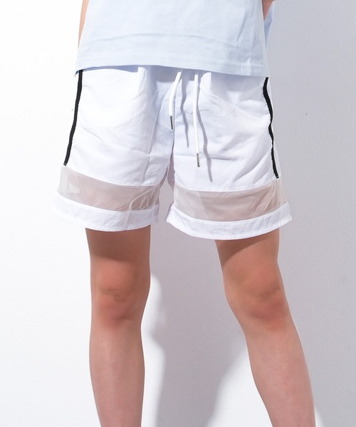 RiCO SUCRE（リコシュクレ）の「【水陸両用】メッシュ切替ショートパンツ（その他パンツ・キッズ・ブラック/ピンク/カーキ/オフホワイト・165/140/150/160/130）」の2枚目の写真