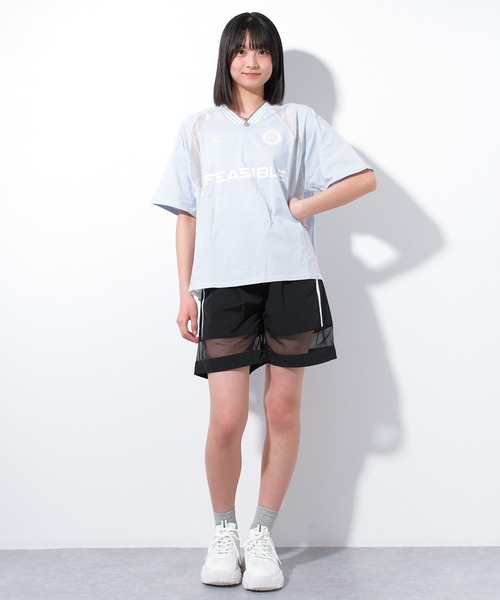 RiCO SUCRE（リコシュクレ）の「【水陸両用】メッシュ切替ショートパンツ（その他パンツ・キッズ・ブラック/ピンク/カーキ/オフホワイト・165/140/150/160/130）」の19枚目の写真