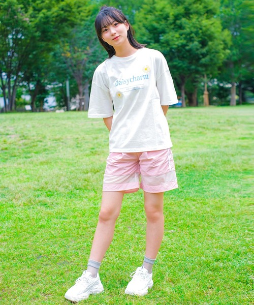 RiCO SUCRE（リコシュクレ）の「【水陸両用】メッシュ切替ショートパンツ（その他パンツ・キッズ・ブラック/ピンク/カーキ/オフホワイト・165/140/150/160/130）」の21枚目の写真