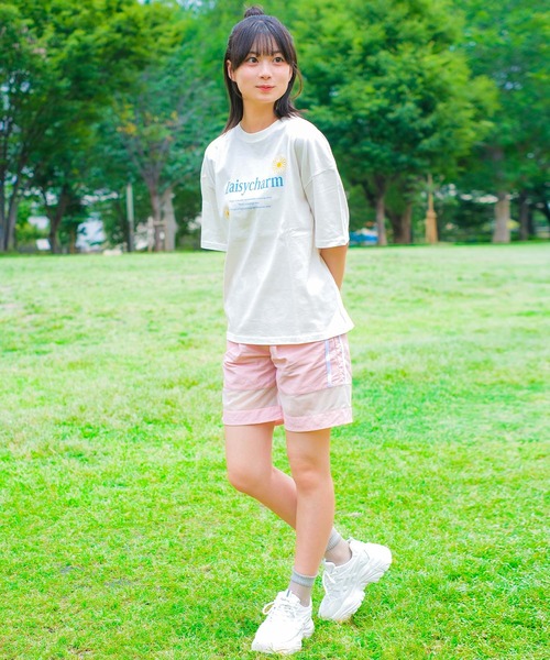 RiCO SUCRE（リコシュクレ）の「【水陸両用】メッシュ切替ショートパンツ（その他パンツ・キッズ・ブラック/ピンク/カーキ/オフホワイト・165/140/150/160/130）」の22枚目の写真