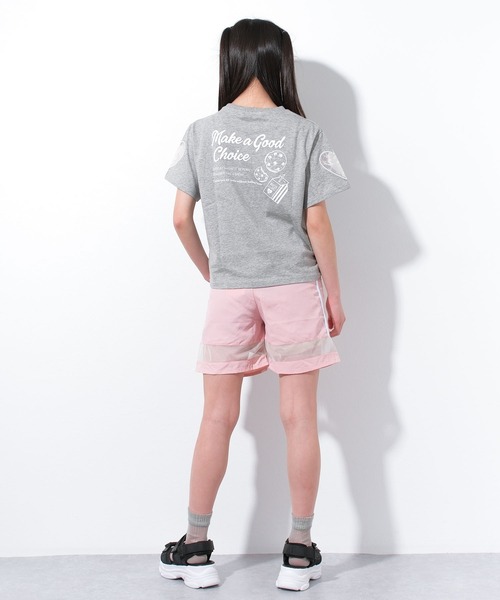 RiCO SUCRE（リコシュクレ）の「【水陸両用】メッシュ切替ショートパンツ（その他パンツ・キッズ・ブラック/ピンク/カーキ/オフホワイト・165/140/150/160/130）」の13枚目の写真