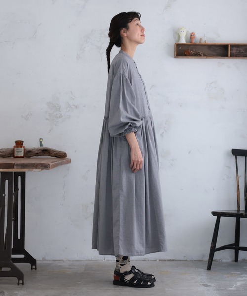 soulberry（ソウルベリー）の「はいいろフクロウのワンピース（ワンピース・レディース・グレー・M/L/LL/3L/4L/5L）」の7枚目の写真