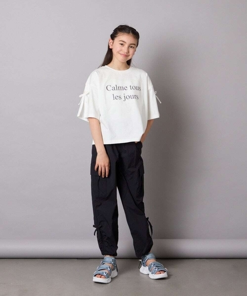 a.v.v（アーヴェヴェ）の「[20-23cm][マジックテープで簡単]軽量厚底スポサン（サンダル・キッズ・ブラック/ダークインディゴブルー・23/22/20/21）」の12枚目の写真