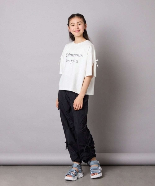 a.v.v（アーヴェヴェ）の「[20-23cm][マジックテープで簡単]軽量厚底スポサン（サンダル・キッズ・ブラック/ダークインディゴブルー・23/22/20/21）」の13枚目の写真