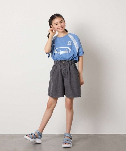 a.v.v（アーヴェヴェ）の「[20-23cm][マジックテープで簡単]軽量厚底スポサン（サンダル・キッズ・ブラック/ダークインディゴブルー・23/22/20/21）」の19枚目の写真