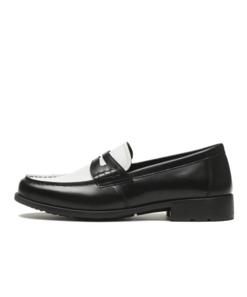 Hawkins（ホーキンス）の「HAWKINS ホーキンス OLIVER LOAFER オリバーローファー HL61002 BLACK/WHITE（ローファー・メンズ・ブラック・8/10/9/7/7h/8h/9h/6h/11）」の8枚目の写真