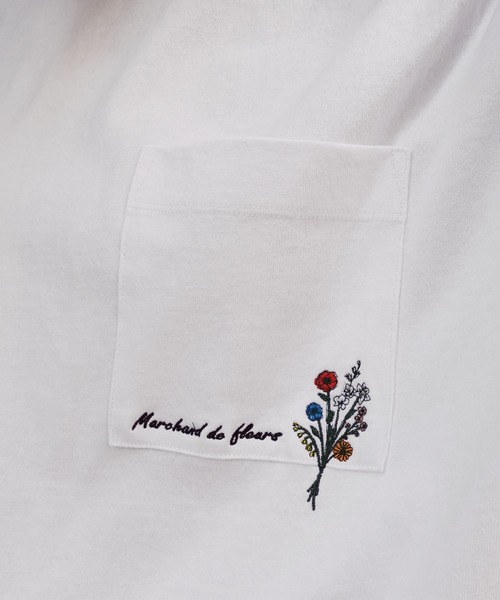 CORNERS（コーナーズ）の「アニマル刺繍Tシャツ（Tシャツ/カットソー・レディース・ブラウン/ピンク/ネイビー/ホワイト/ミント/グレイッシュベージュ・FREE）」の22枚目の写真
