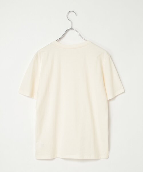 notch.(ノッチ)の「サイロコットンTシャツ(Tシャツ/カットソー・レディース・ネイビー/ベージュ/ホワイト/ブラック・M)」の10枚目の写真