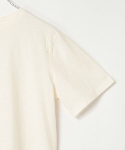 notch.(ノッチ)の「サイロコットンTシャツ(Tシャツ/カットソー・レディース・ネイビー/ベージュ/ホワイト/ブラック・M)」の9枚目の写真