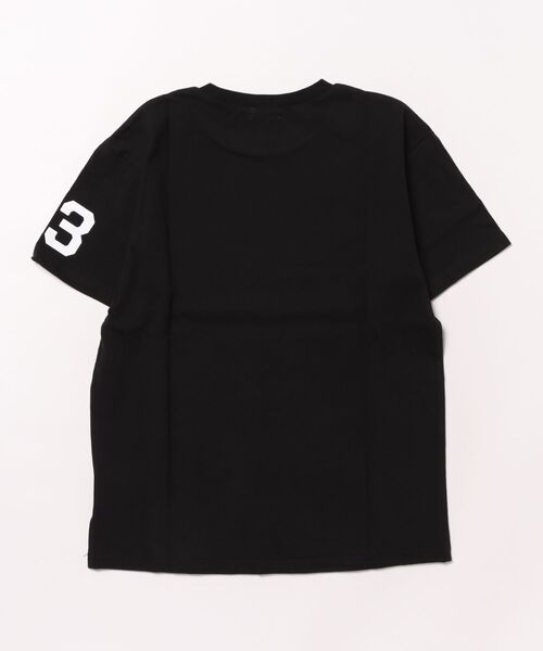 KP BOY（ケーピーボーイ）の「ロゴプリント 半袖Ｔシャツ（Tシャツ/カットソー・キッズ・イエロー/ブルー/ホワイト/ブラック・120cm/130cm/140cm/150cm/160cm）」の5枚目の写真