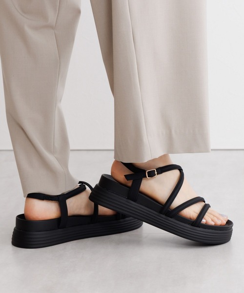 HIMIKO（ヒミコ）の「【HIMIKO】【WEB限定】ナローストラップサンダル/651250（サンダル・レディース・グレー/ブラック/ブラウン・LARGE/MEDIUM/SMALL/X-SMALL/XX-LARGE/X-LARGE）」の15枚目の写真