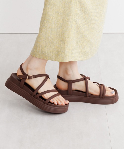 HIMIKO（ヒミコ）の「【HIMIKO】【WEB限定】ナローストラップサンダル/651250（サンダル・レディース・グレー/ブラック/ブラウン・LARGE/MEDIUM/SMALL/X-SMALL/XX-LARGE/X-LARGE）」の22枚目の写真