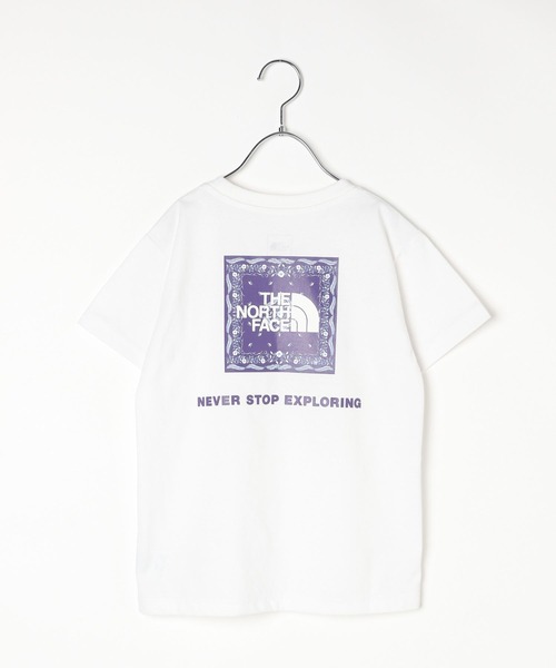 【完売品】【希少】ノースフェイス バンダナ スクエアロゴ ロゴ ティー　2XL THE NORTH FACE ザ・ノース・フェイス S/S Bandana Square Logo