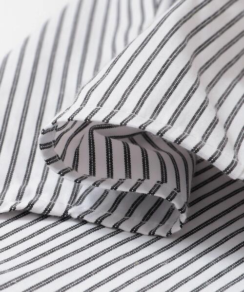 URBAN RESEARCH Sonny Label（アーバンリサーチサニーレーベル）の「『WEB限定』フロントタックバンドカラーシャツ（シャツ/ブラウス・レディース・ホワイト系その他/ブルー系その他/ホワイト/ブルー/ライトブルー・FREE）」の18枚目の写真