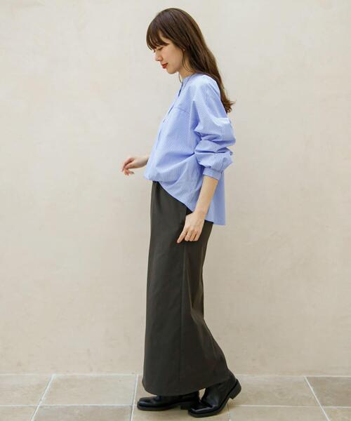 UR SonnyLabel フロントタックバンドカラーシャツ URBAN RESEARCH Sonny Label ブラウス シャツ 「WEB限定