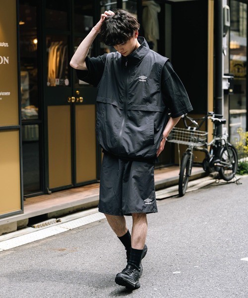 【グッドレギュラー】UMBRO ビッグロゴ　ナイロンピステ メッシュ　ジャージ グッドレギュラー】UMBRO ビッグロゴ ナイロンピステ メッシュ