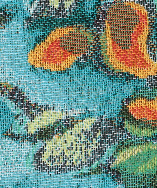 caban（キャバン）の「ランドスケープジャカード ミディラップスカート（スカート・レディース・グリーン系その他・FREE）」の6枚目の写真