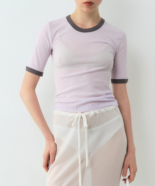 EDIT. FOR LULU（エディットフォールル）の「シアーリンガーTEE（T