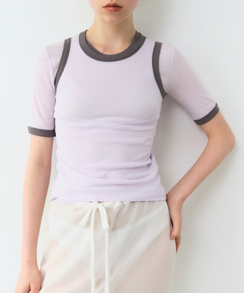 EDIT. FOR LULU（エディットフォールル）の「シアーリンガーTEE