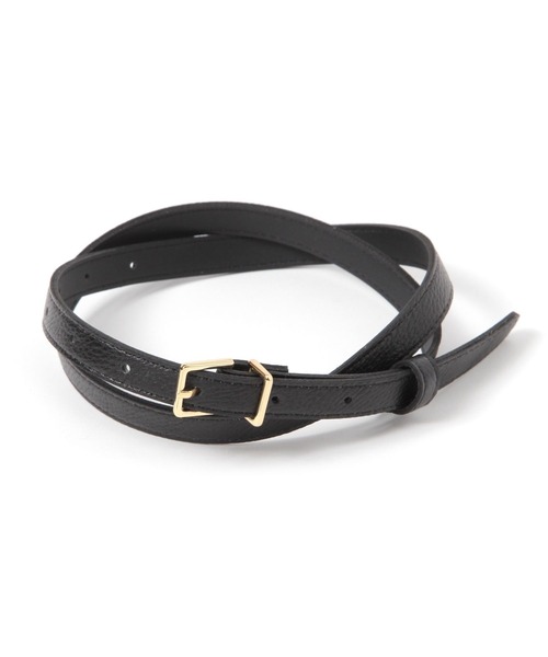Elura（エルーラ）の「細フェイクレザーベルト/571562（ベルト・レディース・ブラック/ベージュ/ブラウン・ONE SIZE）」の14枚目の写真