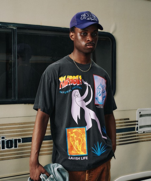 PIGMENT DYED NATURAL RHYTHM S/S TEE（Tシャツ/カットソー