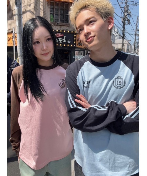 Sporty Track Long Sleeve CBEUUTL007B（Tシャツ/カットソー