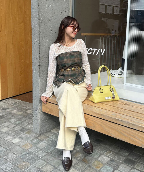 チェックスカーフ Block Check Silk Scarf with Ring – マザーハウス 公式サイト