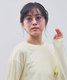 SUNCUTGlasses/UV100%CUT ボストン型 サングラス｜カラーレンズ｜メタルフレーム｜UVカット｜ Zoff