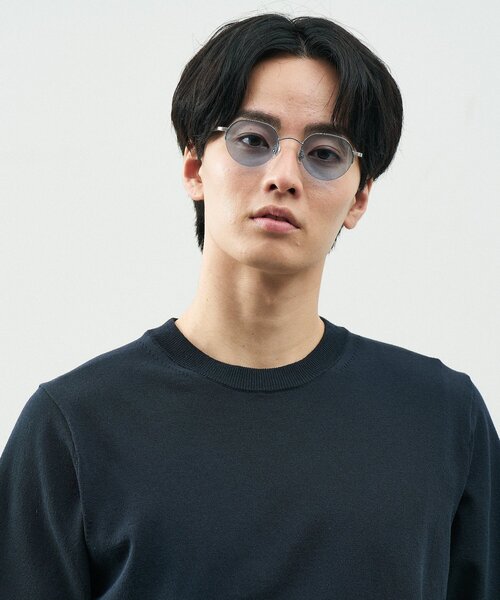 UNITED ARROWS(ユナイテッドアローズ)の「SUNCUTGlasses/UV100%CUT ボストン型 サングラス|カラーレンズ|メタルフレーム|UVカット| Zoff(サングラス・レディース・シルバー/ダークブラウン/ブラウン/ゴールド・FREE)」の12枚目の写真