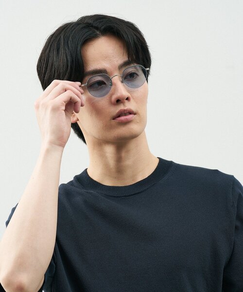 UNITED ARROWS(ユナイテッドアローズ)の「SUNCUTGlasses/UV100%CUT ボストン型 サングラス|カラーレンズ|メタルフレーム|UVカット| Zoff(サングラス・レディース・シルバー/ダークブラウン/ブラウン/ゴールド・FREE)」の13枚目の写真