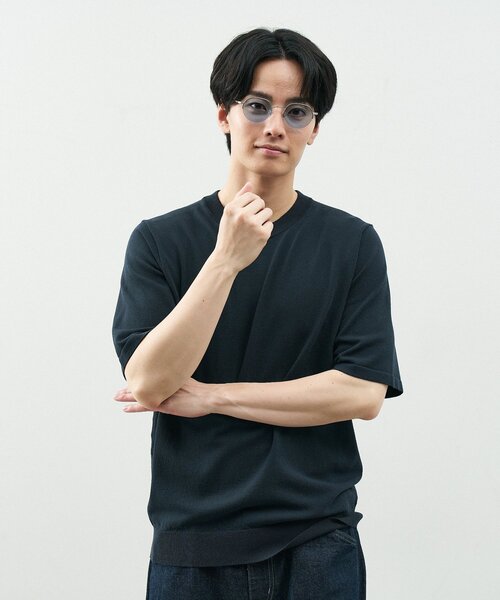 UNITED ARROWS(ユナイテッドアローズ)の「SUNCUTGlasses/UV100%CUT ボストン型 サングラス|カラーレンズ|メタルフレーム|UVカット| Zoff(サングラス・レディース・シルバー/ダークブラウン/ブラウン/ゴールド・FREE)」の17枚目の写真